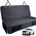 Meginc Back Seat Cover for Dogs, Washable Bench Seat Covers for Trucks by Meginc