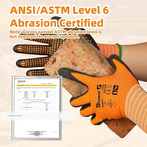 Schwer 6 Pairs Safety Work Gloves - Image 2