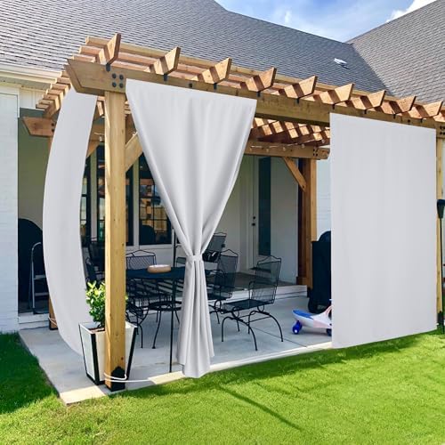 NICETOWN Rod-Free Outdoor Curtains by NICETOWN