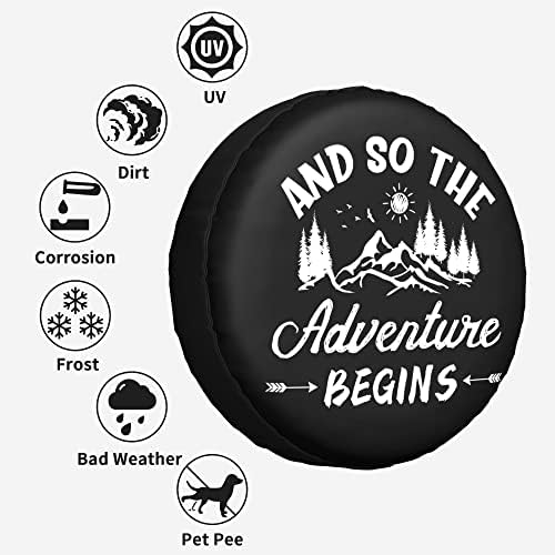 and So The Adventure Begins Rv Spare Tire Cover - Image 6