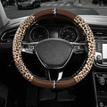 Road Comforts Leopard Steering Wheel Cover by RoadComforts