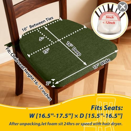 AAAAAcessories Chair Cushions for Dining Chairs - Image 2