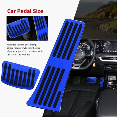 Aluminum Alloy Pedals Cover for K 5 2020 2021 2022 2023 2024 2025 Non-Slip Auto - Image 3
