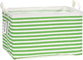 Sea Team Large Rectangle Open-Top Canvas Storage Basket by SeaTeam