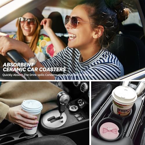 Car Coasters for Cup Holder 2 Pack - Image 6