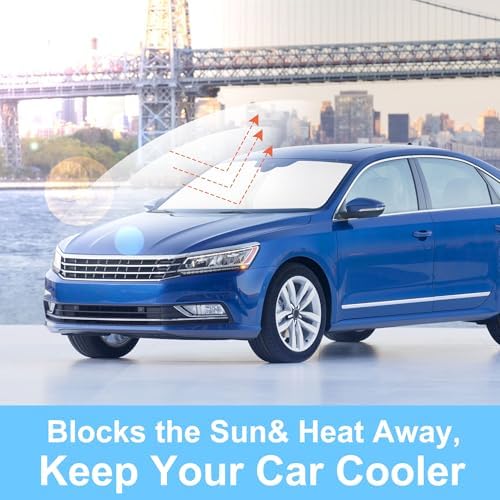 Windshield Sun Shade for 2012-2022 Volkswagen Passat Accessories - Image 6
