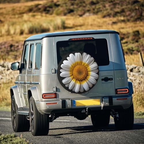 Daisy Spare Tire Cover Weatherproof Universal Wheel Protectors Wheel Covers - Image 7