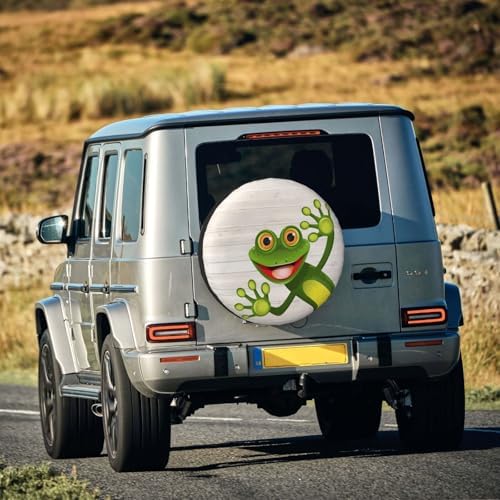Frog Wood Texture Spare Tire Cover - Image 4