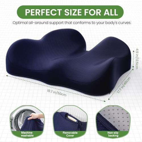 A-Pce Ergonomic Seat Cushion, Non-Slip Seat Cushion - Image 5