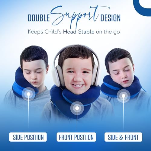BCOZZY Kids Travel Neck Pillow- Patented Soft Toddler Pillow - Image 6