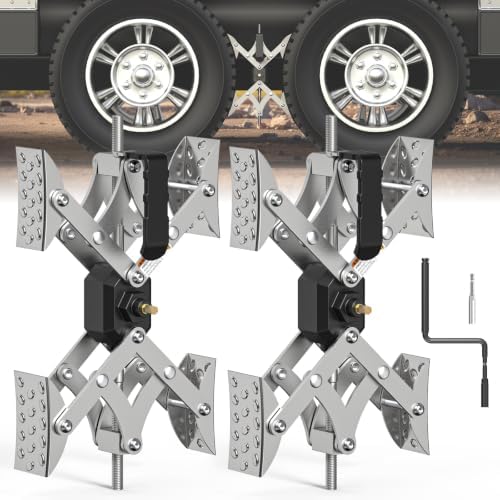 X-Shaped RV Wheel Stabilizer Chocks by Sulythw