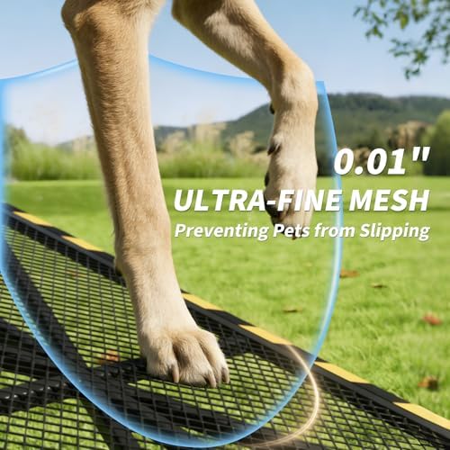 71" × 17", Steel Dog Car Ramp, 300 Lbs Capacity, Anti-Slip Surface - Image 6