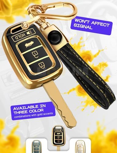 Lucrum Compatible with Honda Key Fob Cover & Keychain - Image 6