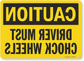 SmartSign 10 x 14 inch “Caution by SmartSign