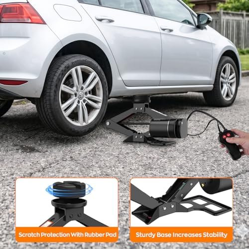 3 Ton Electric Jack for Car, Portable Tire Change Kit - Image 5