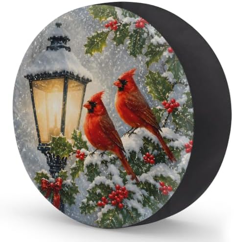 Christmas Spare Tire Cover Waterproof Dust-Proof Spare Wheel Covers - Image 2