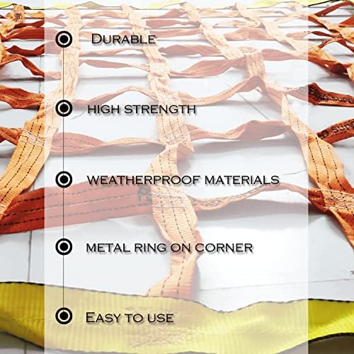 7' x 9' Heavy Duty Cargo Nets for Pickup Trucks - Image 4