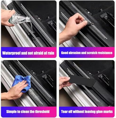 Door sill Protector, （4PC red） - Image 3