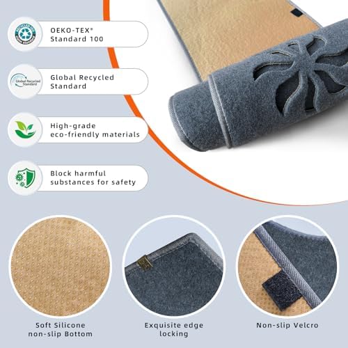Dashboard Cover Dash Mat Fit for Ho-nda Fit 2020-2015 Car Dash Board Mat - Image 3