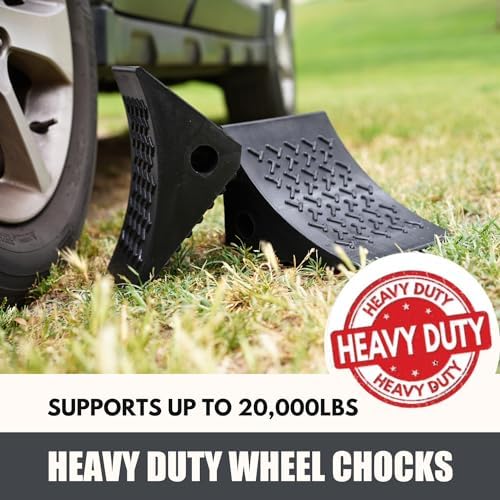 SECURITYMAN Heavy Duty Wheel Chocks - Image 2