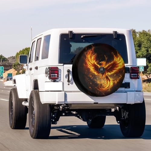 KiuLoam Fire Phoenix Spare Tire Cover - Image 2