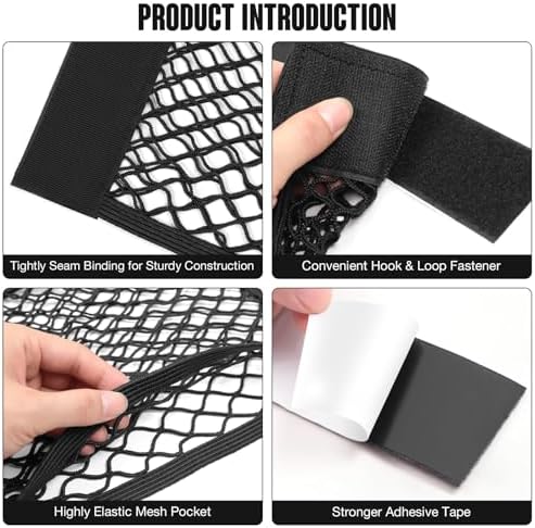 TOBWOLF Mesh Storage Pocket Bag - Image 6