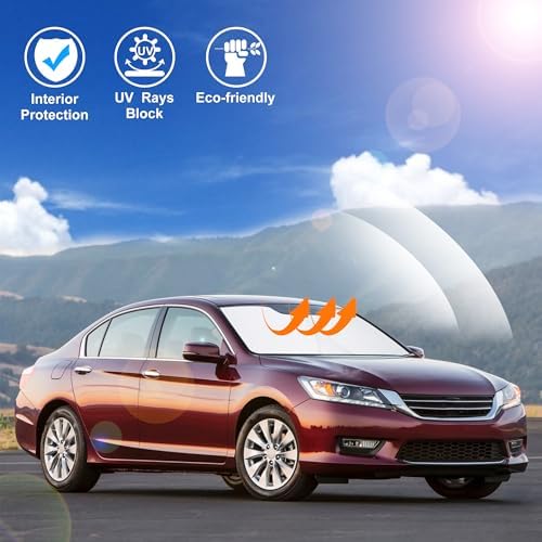 Windshield Sun Shade for 2013-2017 Honda Accord Accessories - Image 6