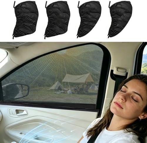 4 Pack 42.5"x21.5" Car Window Covers by Brandflagship