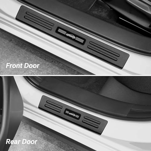 4PCS Door Sill Protector Compatible - Image 2