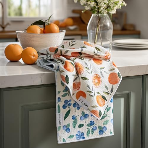 RECYCO Waffle Kitchen Towel Set of 2 by RECYCOHOMECOLLECTION
