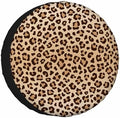 Leopard Print Spare Tire Cover 17 inch Wheel Animal Print Protectors by NOMEDOGYIM