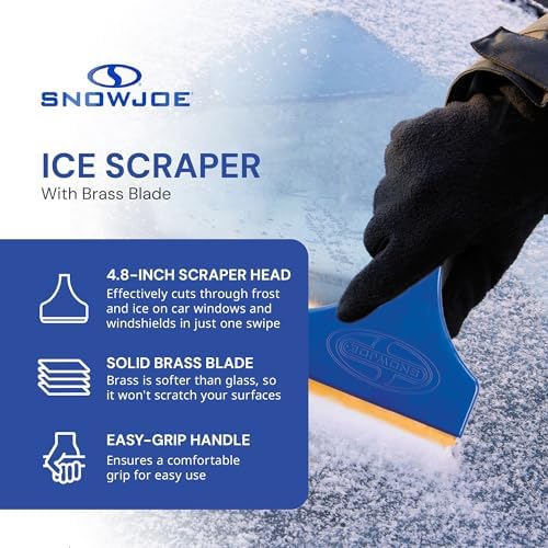 Snow Joe Brass Ice Scraper - Image 2