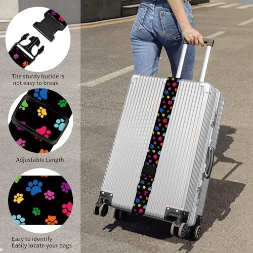 Luggage Straps for Suitcases, Heavy Duty Travel Belt - Image 2