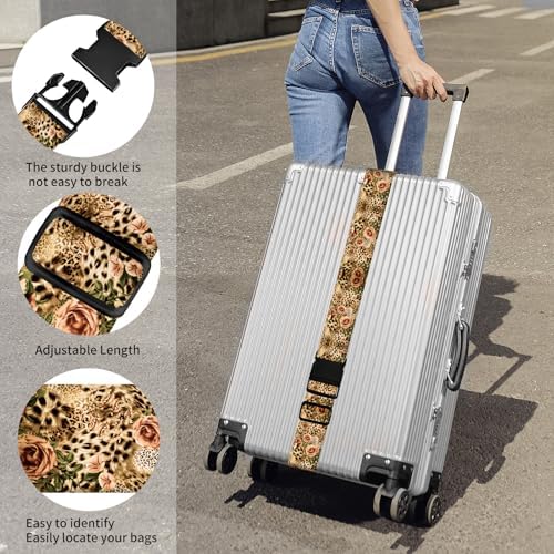 Luggage Straps for Suitcases, Heavy Duty Travel Belt - Image 2