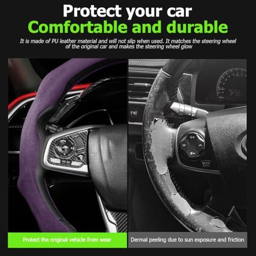Mandark 15 Inch Car Steering Wheel Cover - Image 5