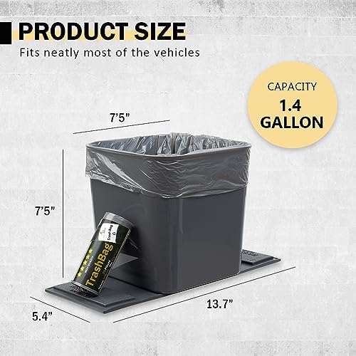 Car Trash Can, Leakproof Bin - Image 2
