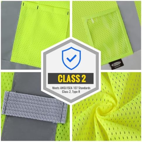 JKSafety Safety Vest for men women Hi Vis Vest - Image 4