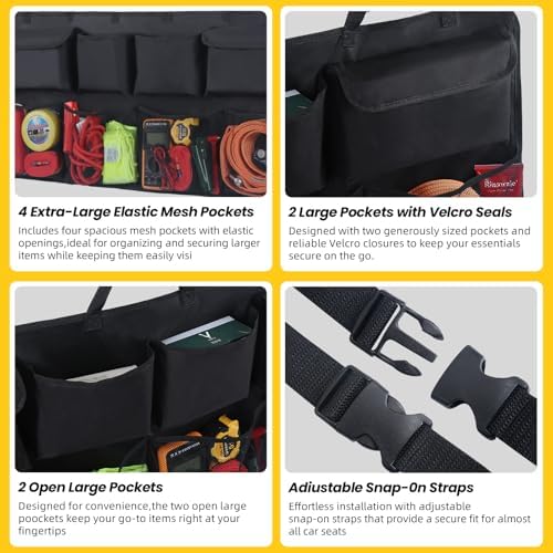 Snuopfy Backseat Hanging Organizer, - Image 3