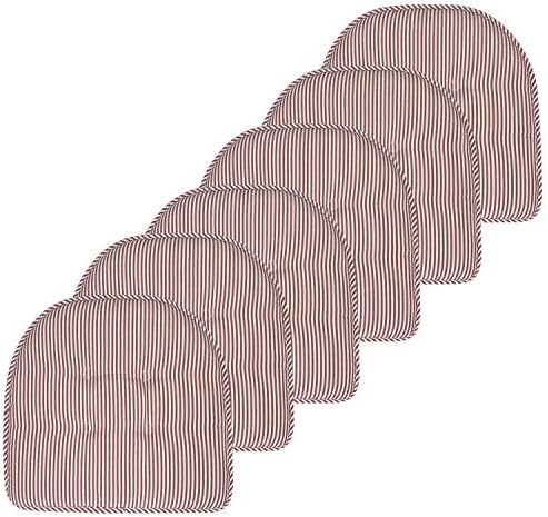 Sweet Home Collection Chair Cushion Memory Foam Pads Tufted Slip Non Skid by SweetHomeCollection