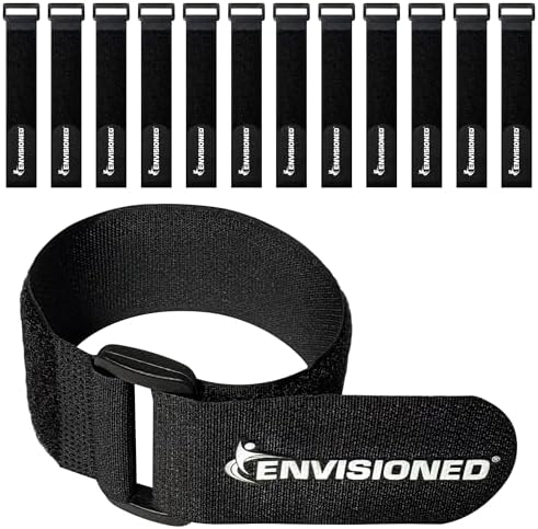 Reusable Cinch Straps 1" x 15" by ENVISIONED