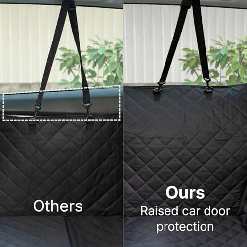 Waterproof Dog Car Hammock for Back Seat - Image 4