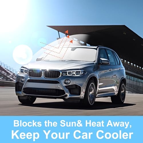 Windshield Sun Shade for 2014-2017 2018 BMW X5 Accessories - Image 6