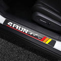 4Pcs for 4Runner Car Door Sill Protector 4D Carbon Fiber Door Entry Guard Door by Unknown