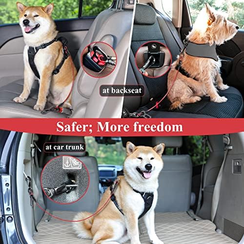 VIVAGLORY Dog Seatbelt Tuffbelt Dog Car Harness - Image 4