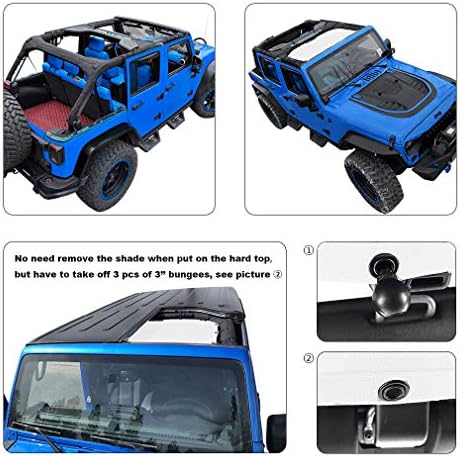 JK Sun Shade Top Compatible - Image 3