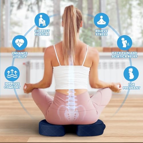 TushGuard Seat Cushion, Memory Foam Office Chair Cushion - Image 4