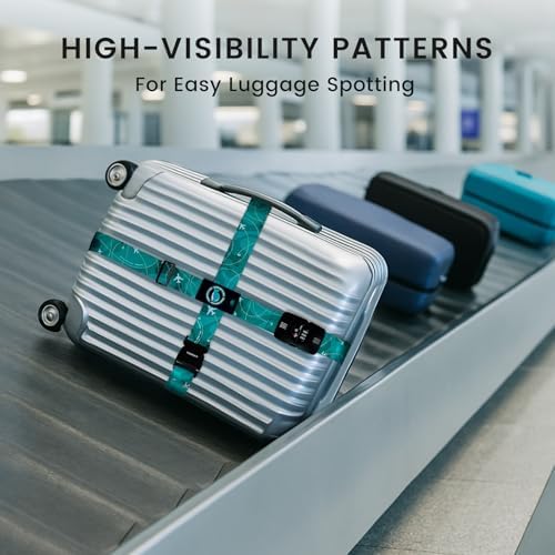 Travelkin Luggage Straps TSA Approved, Suitcase Straps - Image 2