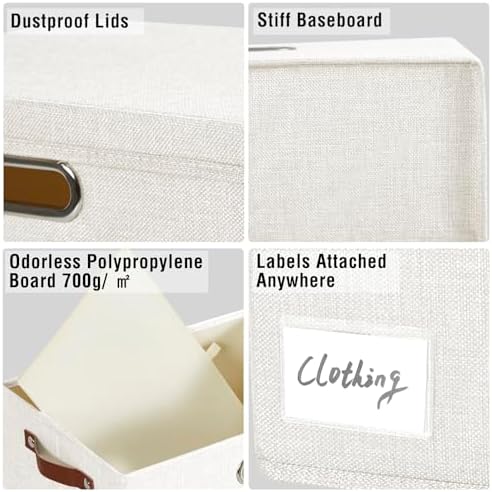 17" Large Fabric Storage Box - Image 5