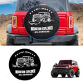 32 Inches Spare Tire Covers for Ford Bronco Base, Big Bend, Outer Banks 2/4 by EVGoXMods