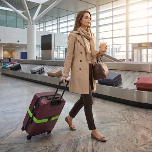 CLOLOP Luggage Strap 2 Pack, Heavy Duty Adjustable Suitcase Belt - Image 6